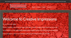 Desktop Screenshot of creative-impressions.com